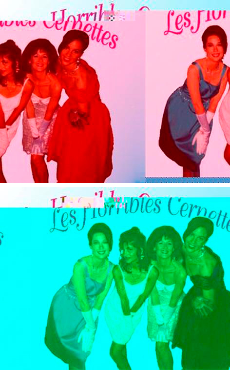Fotos distorsionades de Les Horribles Cernettes