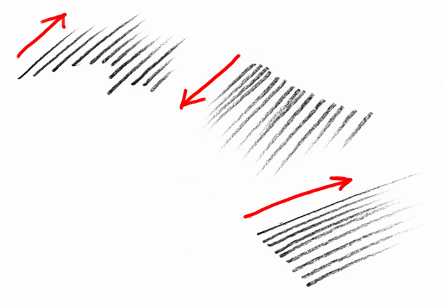 Figura 12. Dirección de las líneas